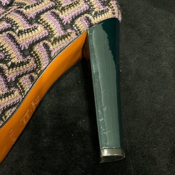 MISSONI Cestino Ankle bootie - Violet - Picture 5 of 12